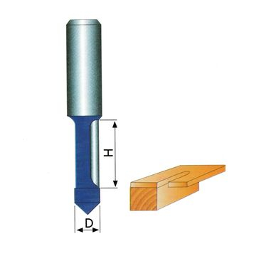 Brocas para enrutador de moldura al ras Panel Pilot para madera