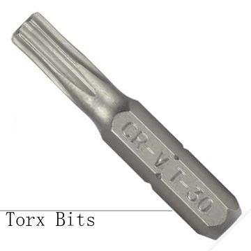 Puntas Torx para destornillador de un solo extremo de 25 mm (2)