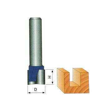 Brocas de enrutador de carpintería Tideway, fresa de broca inferior de limpieza de vástago de 1/2 pulgadas para Mdf